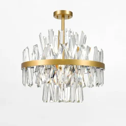 Zumaline Wszystkie Lampy Sufitowe^Lampa sufitowa glamour złota CONSTANTINOPLE 50 cm