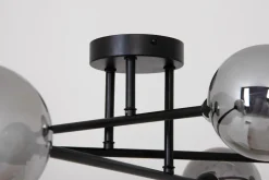 Best Zumaline Lampa sufitowa kule czarna BASIS