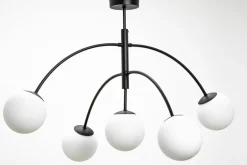 domiluce Wszystkie Lampy Sufitowe^Lampa sufitowa kule czarna VOLTA 5