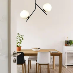 domiluce Wszystkie Lampy Sufitowe^Lampa sufitowa kule czarno-złota COSMO 2