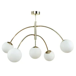 domiluce Lampa sufitowa kule złota VOLTA 5