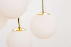 Online domiluce Lampa sufitowa kule złota MEFISTO 5
