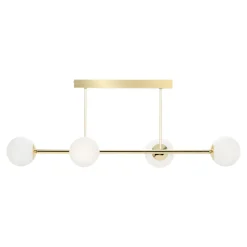 Discount domiluce Lampa sufitowa kule złoto-biała ESSO 4