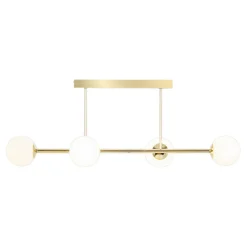 Discount domiluce Lampa sufitowa kule złoto-biała ESSO 4