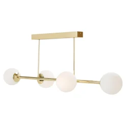 Discount domiluce Lampa sufitowa kule złoto-biała ESSO 4