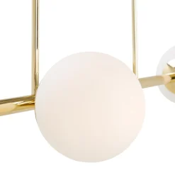 Discount domiluce Lampa sufitowa kule złoto-biała ESSO 4