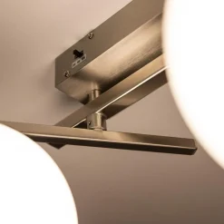 Sale Zumaline Lampa sufitowa LED 2 klosze kule NEBULA