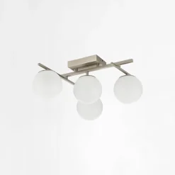 Zumaline Wszystkie Lampy Sufitowe^Lampa sufitowa LED 4 klosze kule NEBULA z pilotem