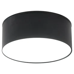 Sale Zumaline Lampa sufitowa LED barwa ciepła 3000K czarna SOLARI 12 cm
