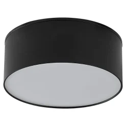 Sale Zumaline Lampa sufitowa LED barwa ciepła 3000K czarna SOLARI 12 cm