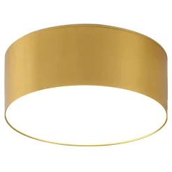 Sale Zumaline Lampa sufitowa LED barwa ciepła 3000K złota SOLARI 12 cm