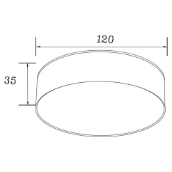 Zumaline Wszystkie Lampy Sufitowe^Lampa sufitowa LED barwa neutralna 4000K czarna SOLARI 12 cm