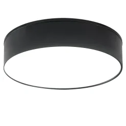 Zumaline Wszystkie Lampy Sufitowe^Lampa sufitowa LED barwa neutralna 4000K czarna SOLARI 8 cm