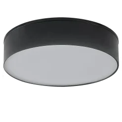 Zumaline Wszystkie Lampy Sufitowe^Lampa sufitowa LED barwa neutralna 4000K czarna SOLARI 8 cm