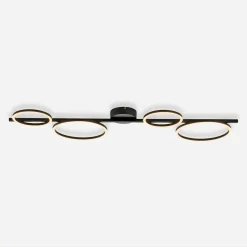 Paul Neuhaus Wszystkie Lampy Sufitowe^Lampa sufitowa LED czarna MINI RITUS