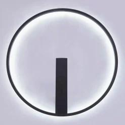 Sale Zumaline Lampa sufitowa LED czarna CORIT 58,5 cm