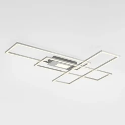 Best Paul Neuhaus Lampa sufitowa LED 48W chrom ASMIN z pilotem