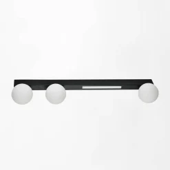 Zumaline Lampa sufitowa LED 6W 3xG9 czarny LUND