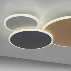 Sale Paul Neuhaus Lampa sufitowa LED Wi-Fi Q-PIATO z pilotem