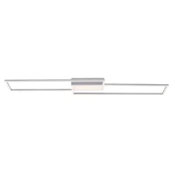 Paul Neuhaus Wszystkie Lampy Sufitowe^Lampa sufitowa LED z pilotem srebrna ASMIN