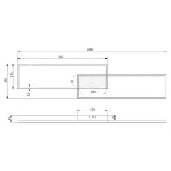 Paul Neuhaus Wszystkie Lampy Sufitowe^Lampa sufitowa LED z pilotem srebrna ASMIN
