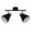 Zumaline Wszystkie Lampy Sufitowe^Lampa sufitowa listwa 2-punktowa czarna mat HANDA