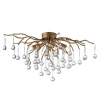 Online Paul Neuhaus Lampa sufitowa miedziana ICICLE 30x60 cm