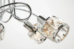 Krislamp Wszystkie Lampy Sufitowe^Lampa sufitowa NELA 5 chrom