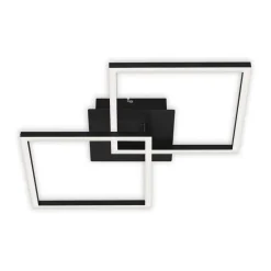 Wszystkie Lampy Sufitowe^Lampa sufitowa obrotowa czarna FRAME LED 62 cm