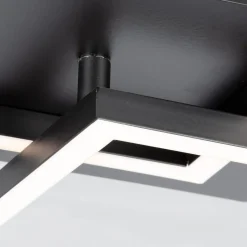 Wszystkie Lampy Sufitowe^Lampa sufitowa obrotowa czarna FRAME LED 62 cm