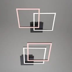 Wszystkie Lampy Sufitowe^Lampa sufitowa obrotowa czarna FRAME LED 62 cm