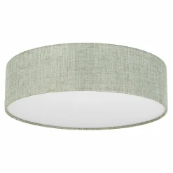 TK Tomasz Krywult Lampa sufitowa okrągła szarozielona EARTH 60 cm