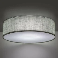 TK Tomasz Krywult Lampa sufitowa okrągła szarozielona EARTH 60 cm
