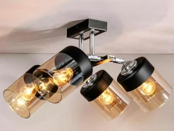 Zumaline Lampa sufitowa PORTO CL19020-4-BL