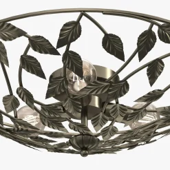 Clearance Luminex Lampa sufitowa tytanowe złoto ARION III