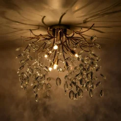 Sale Zumaline Lampa sufitowa złota CINDY 50 cm