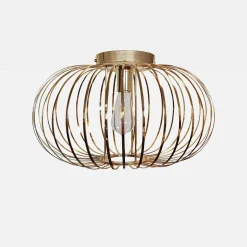 domiluce Wszystkie Lampy Sufitowe^Lampa sufitowa złota GLOBE