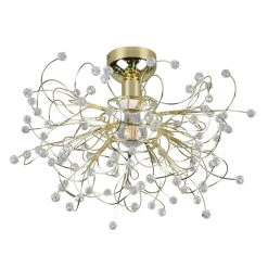 Wszystkie Lampy Sufitowe^Lampa sufitowa złota GLORIA