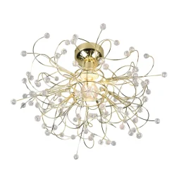 Wszystkie Lampy Sufitowe^Lampa sufitowa złota GLORIA