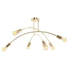 domiluce Wszystkie Lampy Sufitowe^Lampa sufitowa złota KORTE 43 cm