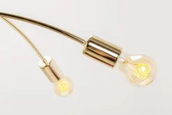 domiluce Wszystkie Lampy Sufitowe^Lampa sufitowa złota KORTE 43 cm