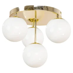 Online domiluce Lampa sufitowa złota RICO 4