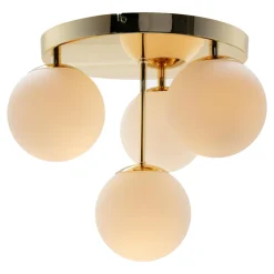 Online domiluce Lampa sufitowa złota RICO 4