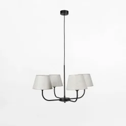 TK Tomasz Krywult Lampy Wiszące^Lampa wisząca 4 abażury CHICAGO LINEN