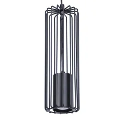 inny Lampy Wiszące^Lampa wisząca 3 klosze listwa czarna FALCON