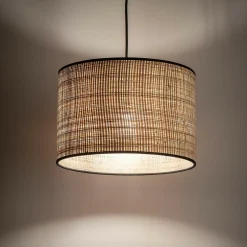 Discount TK Tomasz Krywult Lampa wisząca abażur rafia plecionka LIBERIA 30 cm