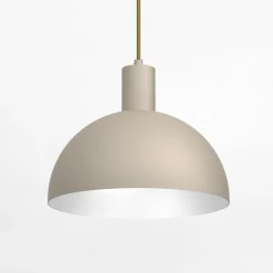 Discount Luminex Lampa wisząca beżowa HANDA I
