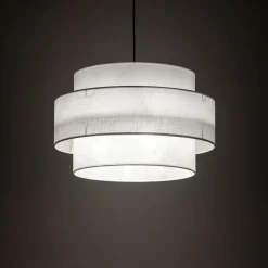 New TK Tomasz Krywult Lampa wisząca biała CALISTO 50 cm