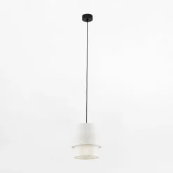 Best TK Tomasz Krywult Lampa wisząca biała CALISTO fi 20 cm