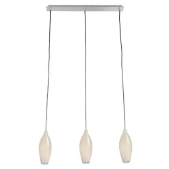Clearance Zumaline Lampa wisząca biała CHAMPAGNE 3 - outlet